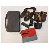 Handgun Case, Belt, Miscellaneous Gun Items