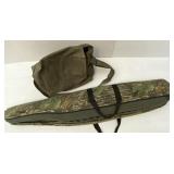 Padded Camouflage Rifle Case, Canvas Duffel Bag