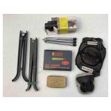 Reloader, Laser Rifle Scope, Tripod, Misc. Items