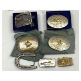 Collectible Monogrammed Western Belt Buckles