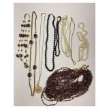 Pearl, Natural Stone, Beaded Necklaces