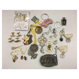 Cufflinks, Belt Buckles, Charms, Pendants
