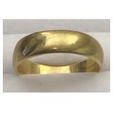14K Yellow Gold 6.5mm Wedding Band