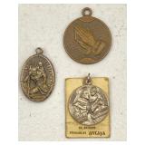 3pc Religious Pendants