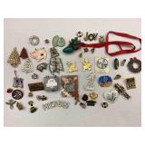 Assorted Pins And Pendants