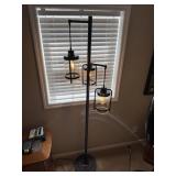 Lantern style floor lamp