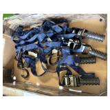Handled ratchet straps