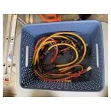 Basket of bungee cords