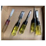 Hand wood chisels