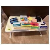Lap desk, office supplies