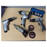 Pneumatic hand tools, grinder, drill, impact