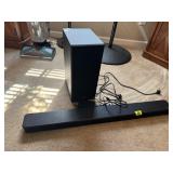 LG wireless sound bar, speaker, remote control