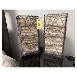 Tower table lamps (2)