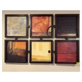 Mixed media wall decor