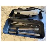 Oster electric meat slicer, meat fork