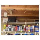 Shelf of consumables, wire racking not included