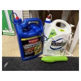 Round Up weed killer, insect deterrent