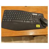 Logitech keyboard, mouse