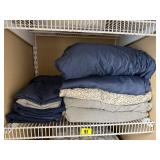 Queen side bedding, fitted, flat sheets,