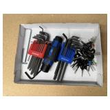 Kobalt allen wrenches, terminal removal tool