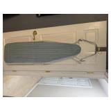 Ironing board, over the door hanger