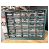 Hardware organizer, contents included