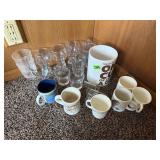 Mugs and glasses