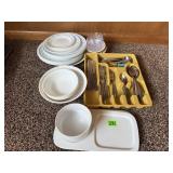 Dishware, silverware