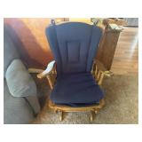 Glider rocker chair