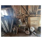 Wood-burning stove and pipe
