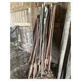 Stack of t-posts