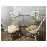 Patio table and chairs