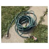 Garden hose and spray nozzle