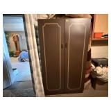 Metal wardrobe