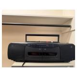 RCA AM/FM cassette boombox
