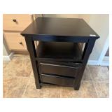 Black side cabinet