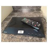 Sony Blu-Ray disc player, remote control