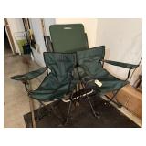 Folding, bag chairs (3)