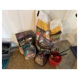 Grilling charcoal, smoking pellets, lighters