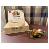Cigar box of toys