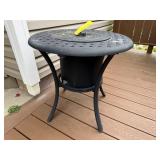 Patio planter table