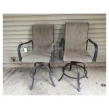 Patio stools (2)