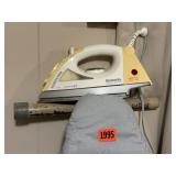 Ironing board, Rowenta Surfline iron