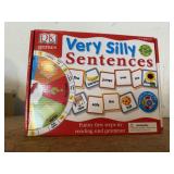 Very Silly Sentences vocabulary game