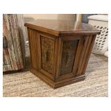 Retro hexagon end table