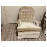 Vintage swivel arm chair