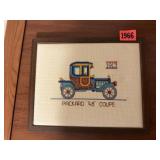 Packard "48" Coupe needlepoint