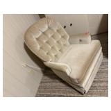 Vintage swivel arm chair