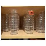 Plastic drinking glasses (12)