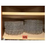 Fostoria crystal plates (23)